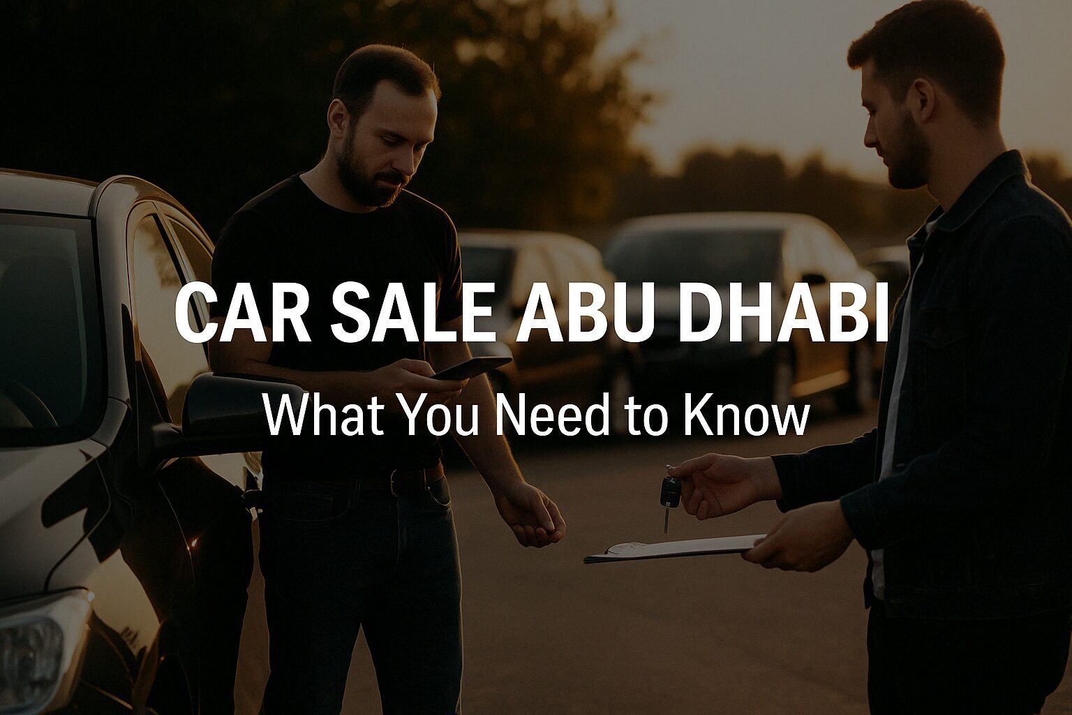 Car Sale Abu Dhabi: Essential Tips for Sellers