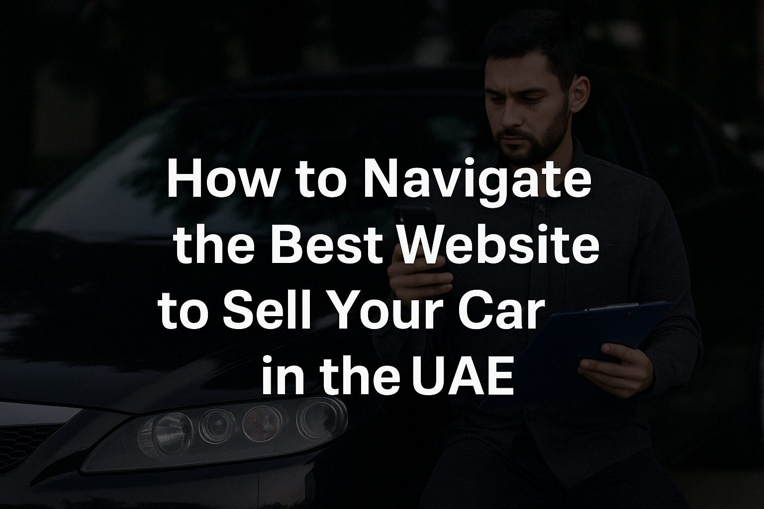 How to Navigate the Best Website to Sell Your Car in the UAE