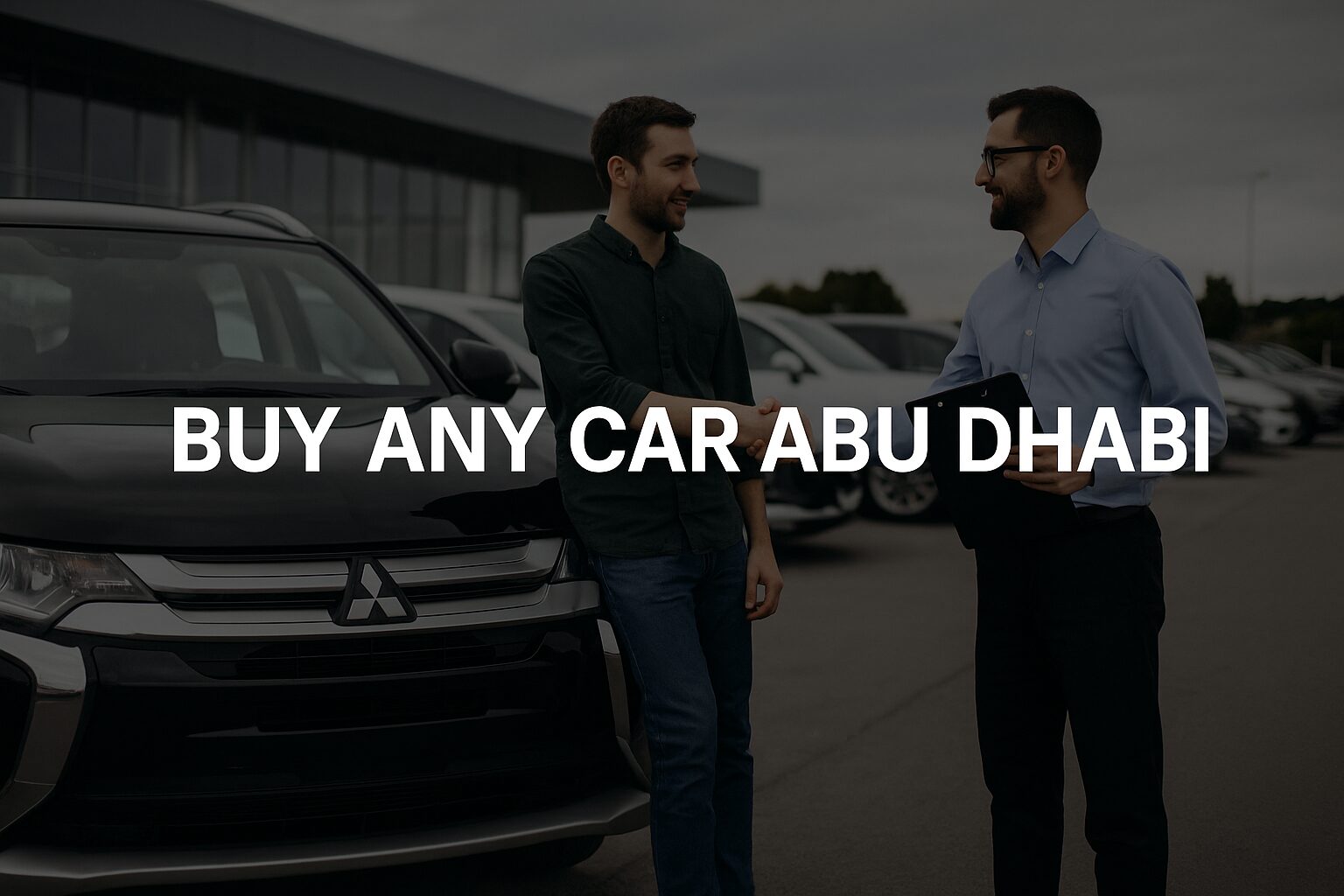 Local Insight: Buy Any Car in Abu Dhabi