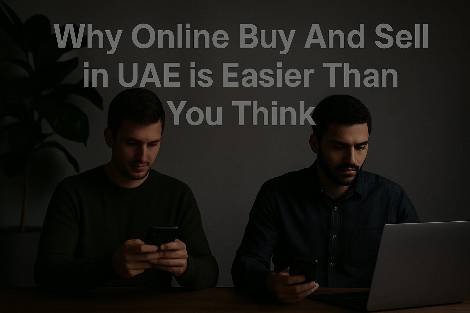 Simplifying Online Buy and Sell in UAE