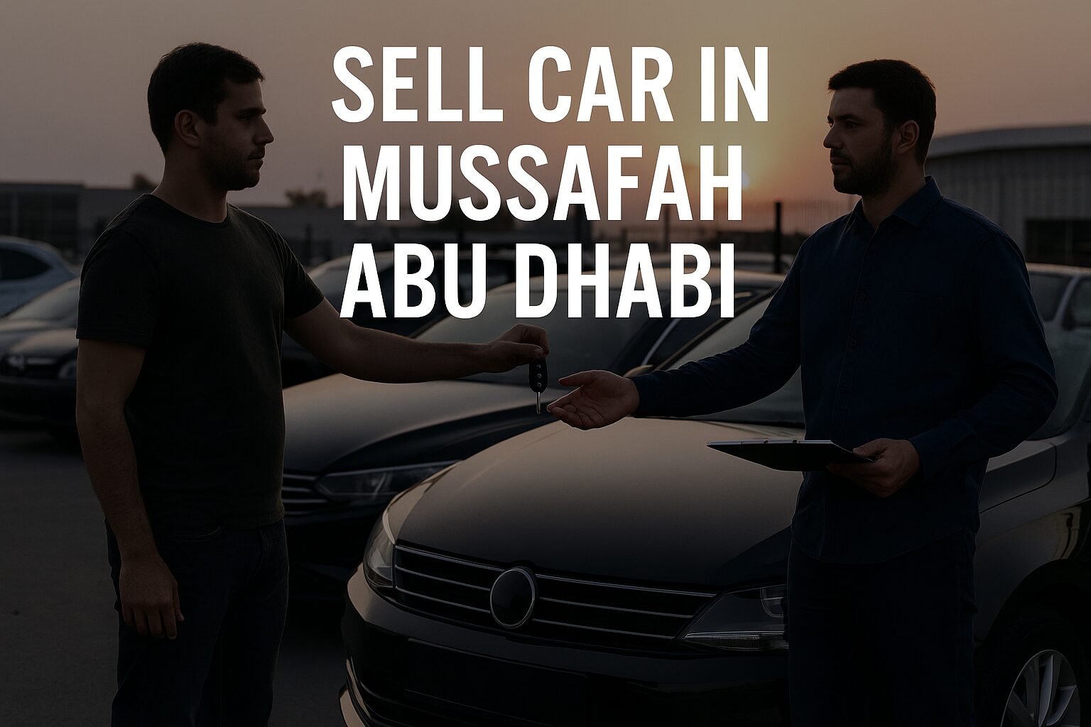 How to Efficiently Sell Car in Mussafah Abu Dhabi