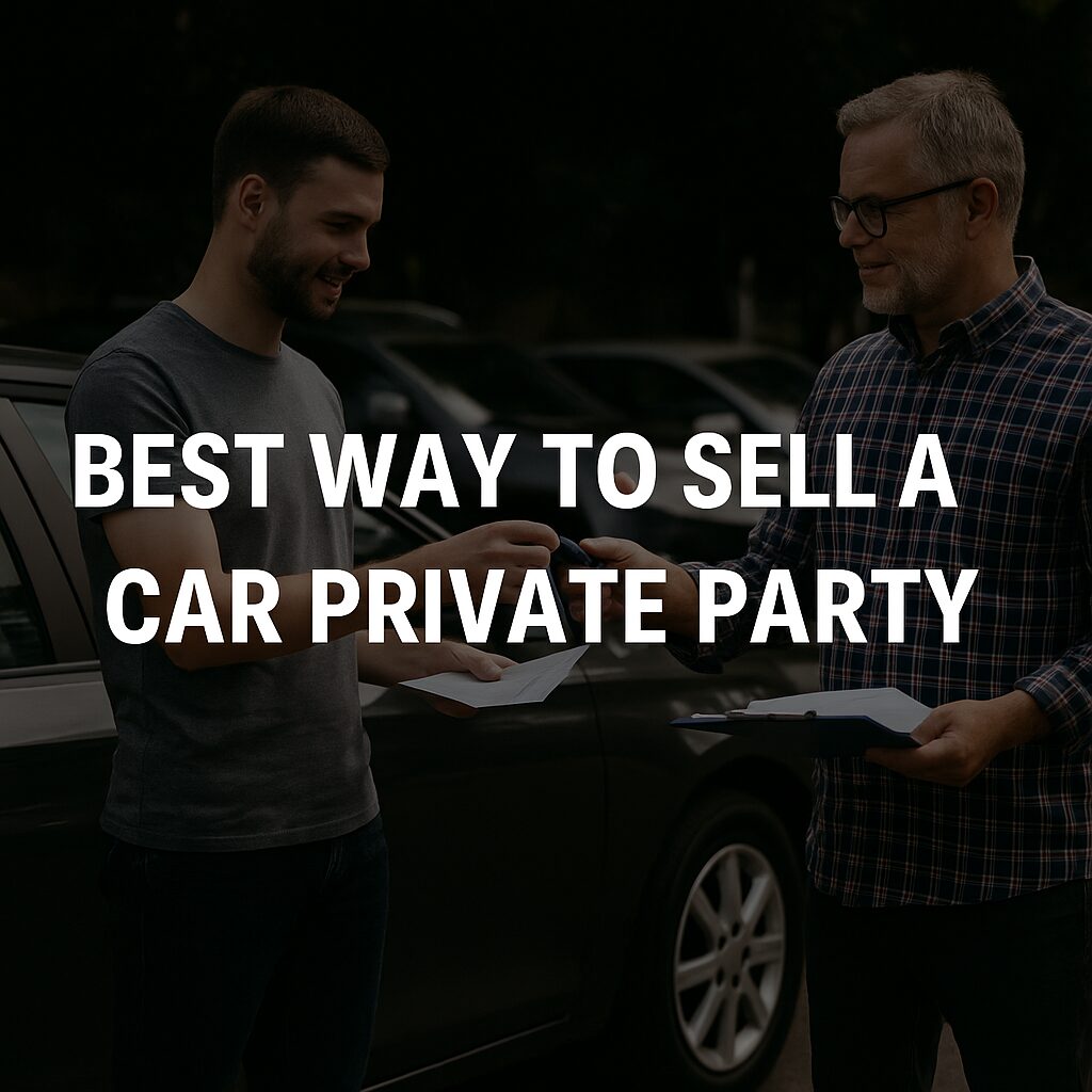 Complete Handbook on Best Way to Sell a Car Private Party