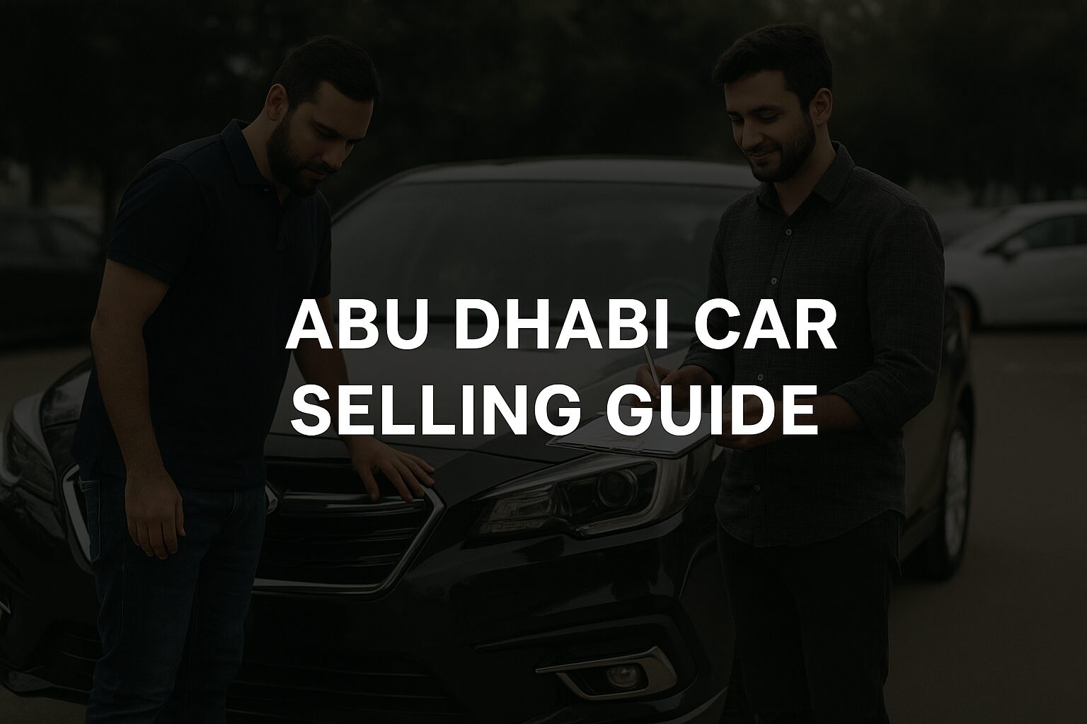 Your Go-To Resource for Abu Dhabi Car Selling Guide