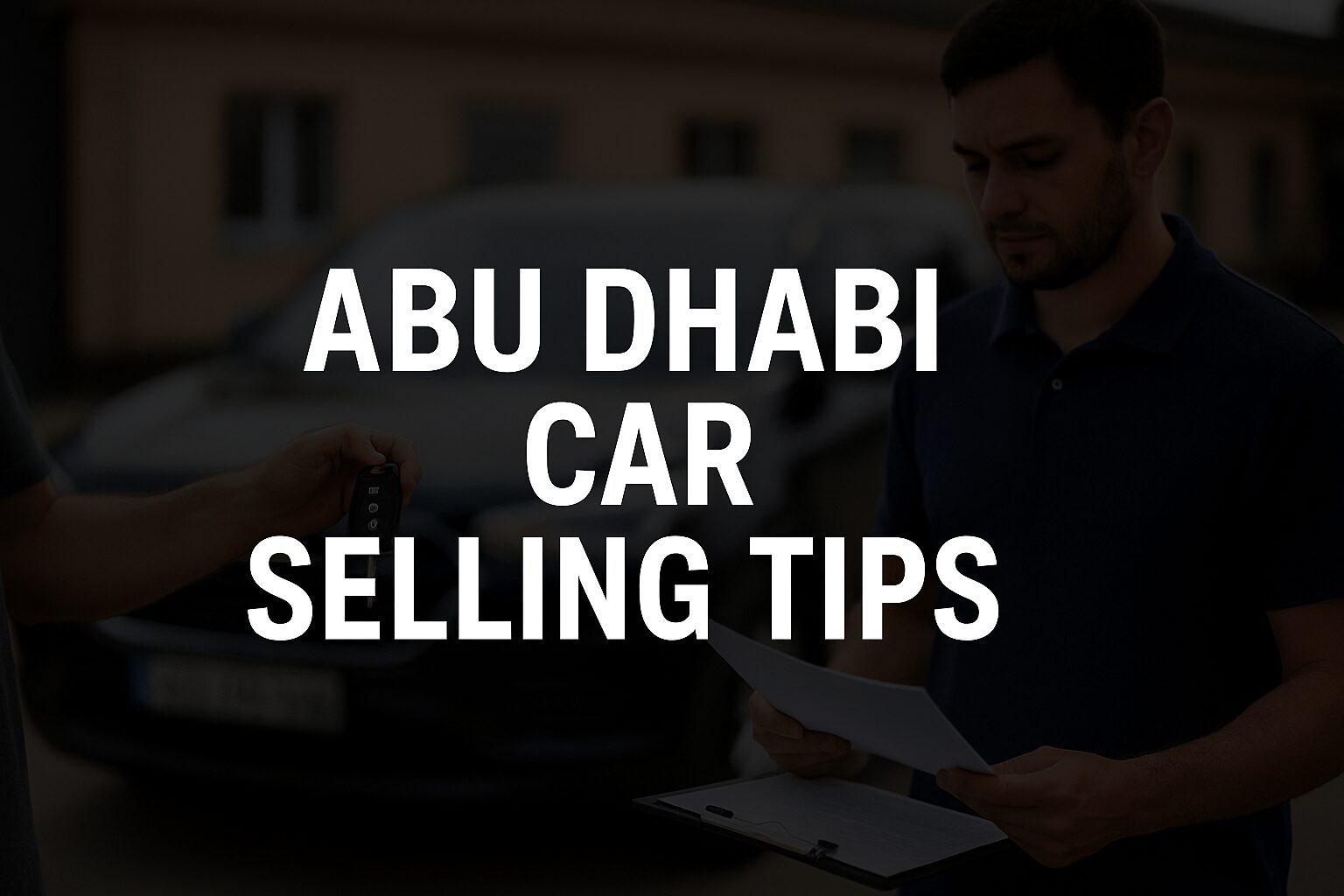 How to Easily Abu Dhabi Car Selling Tips in Abu Dhabi