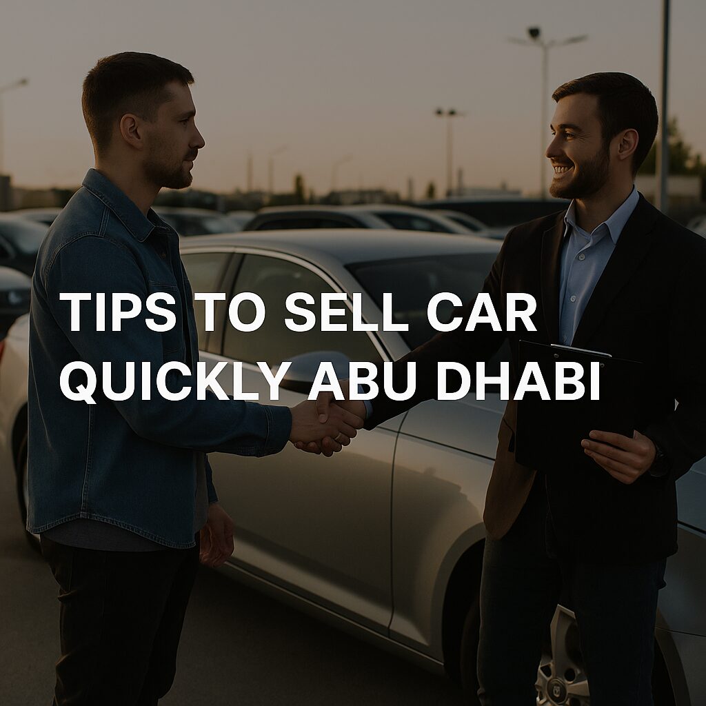 Top Tips to Sell Your Car Quickly in Abu Dhabi