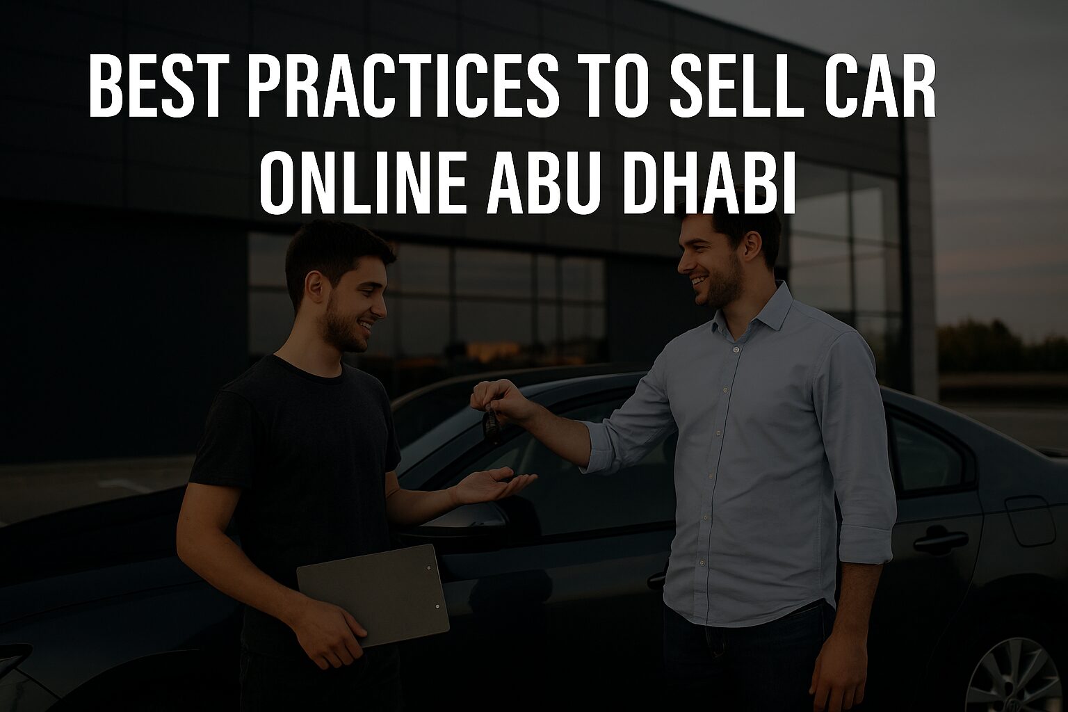 Best Practices to Sell Car Online in Abu Dhabi