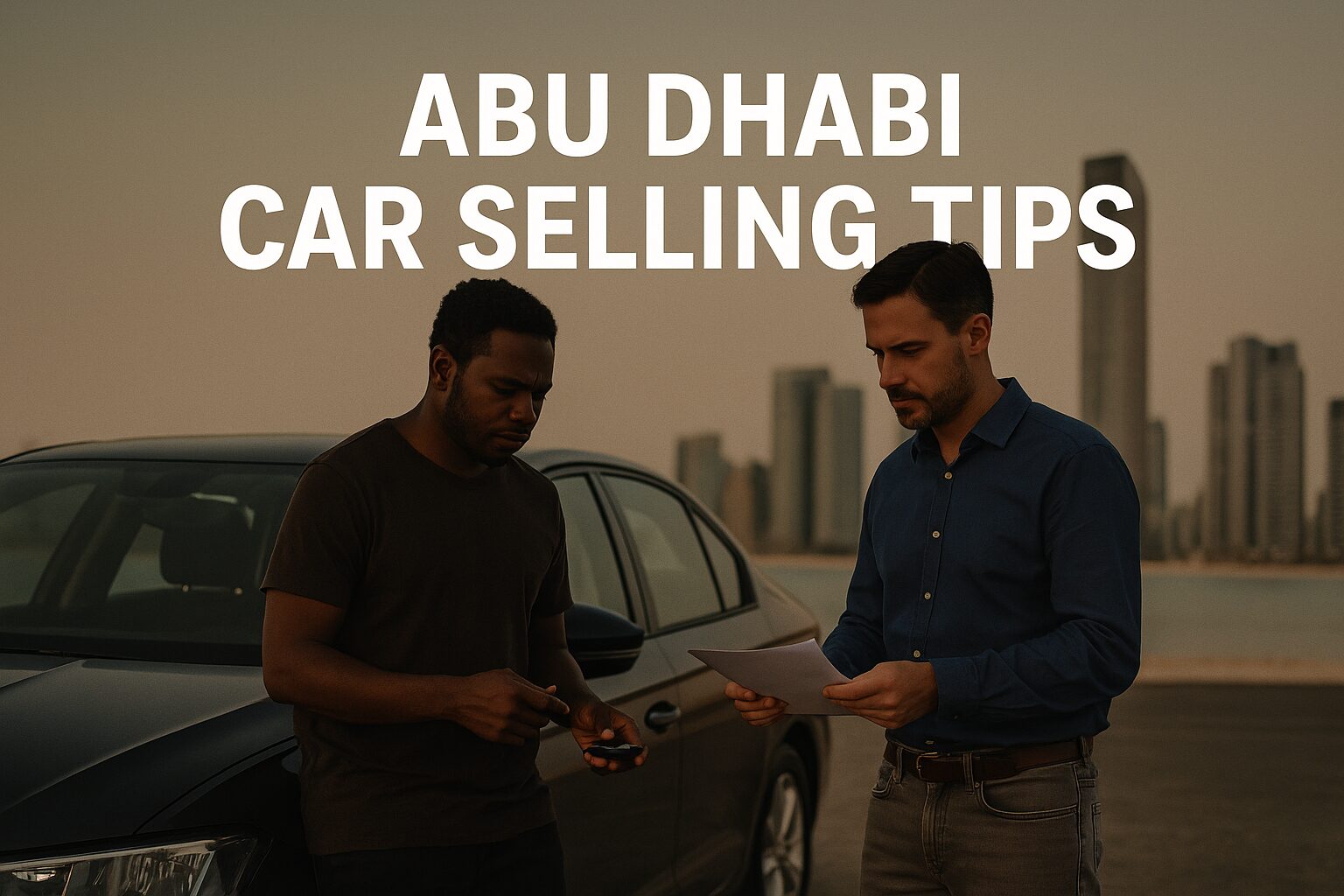 How to Easily Apply Abu Dhabi Car Selling Tips