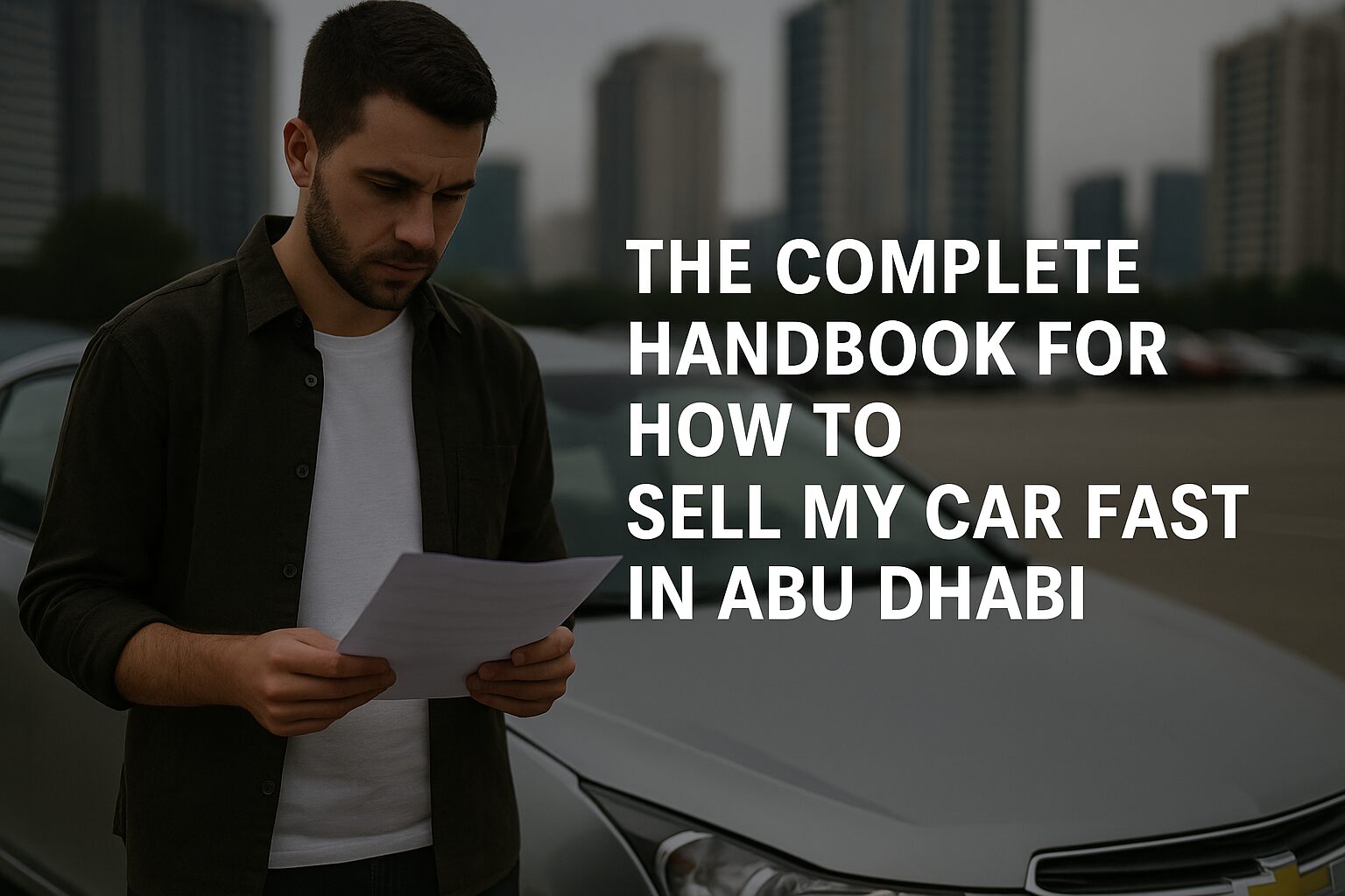 The Complete Handbook for How to Sell My Car Fast in Abu Dhabi