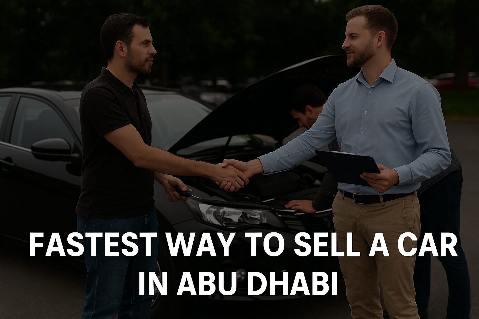 Top Tips for the Fastest Way to Sell a Car in Abu Dhabi