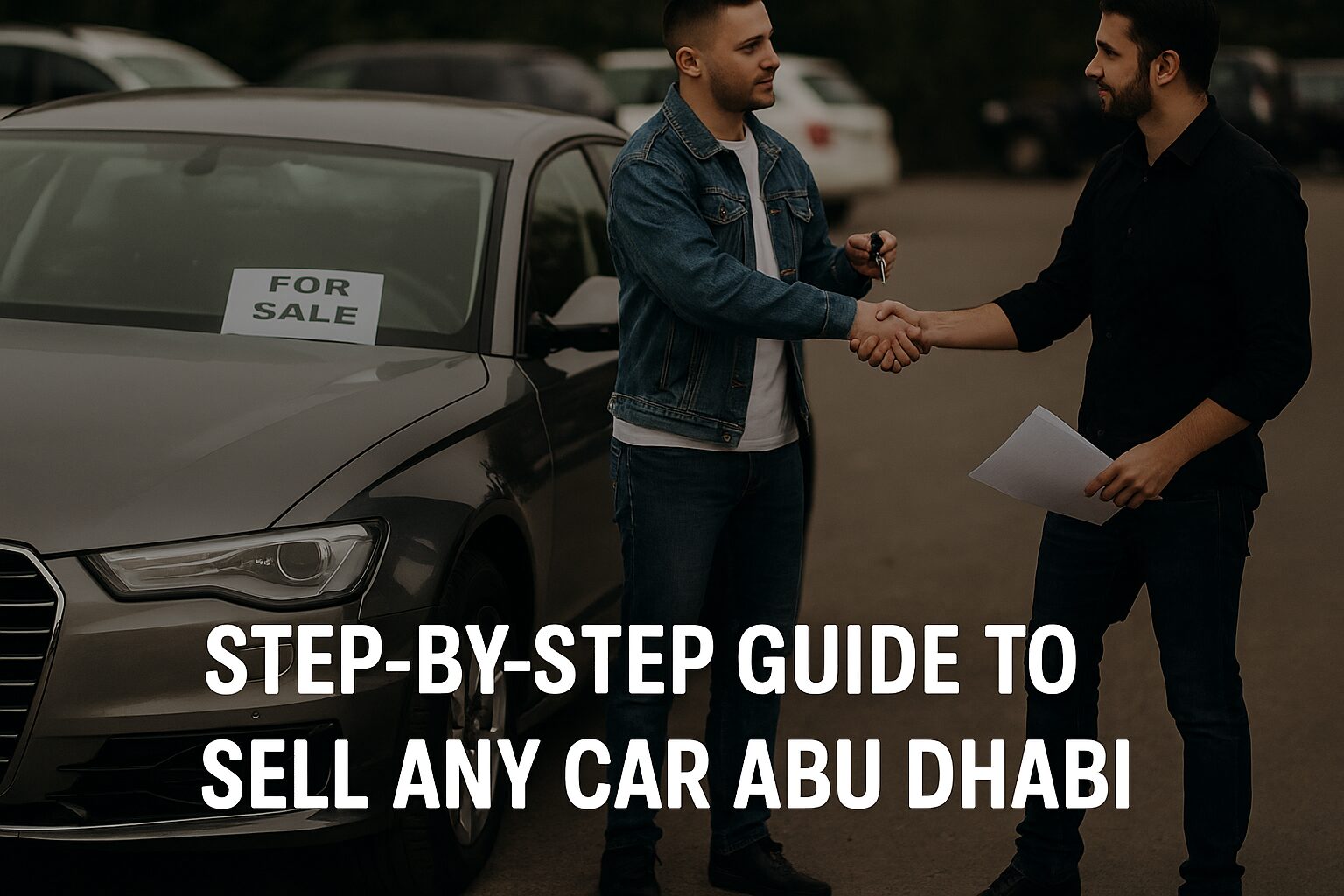Step-by-Step Guide to Sell Any Car in Abu Dhabi