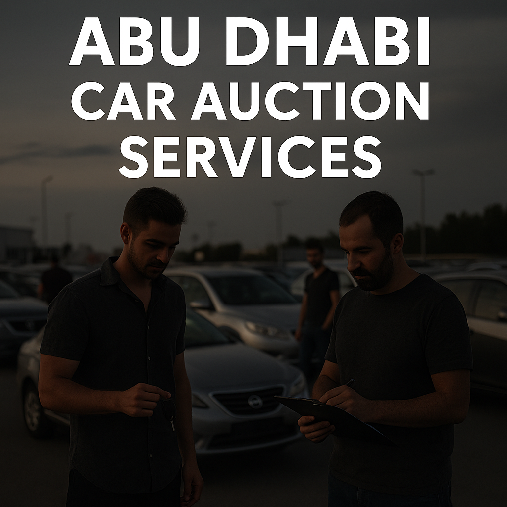 Your Go-To Resource for Abu Dhabi Car Auction Services