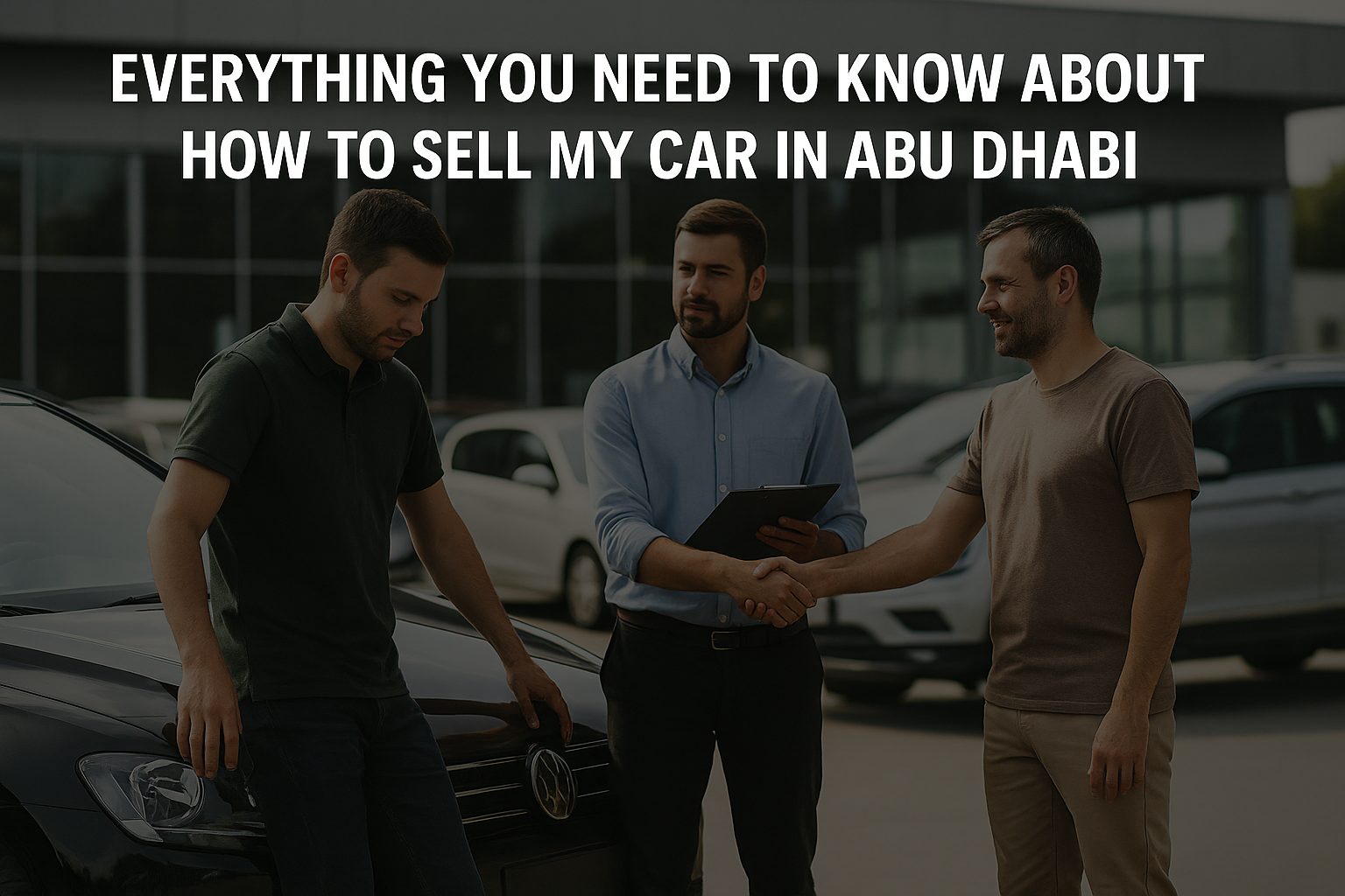 Everything You Need to Know About How to Sell My Car in Abu Dhabi