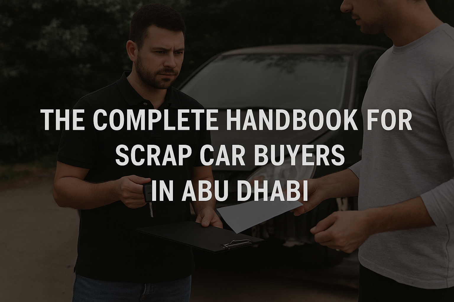 The Complete Handbook for Scrap Car Buyers in Abu Dhabi