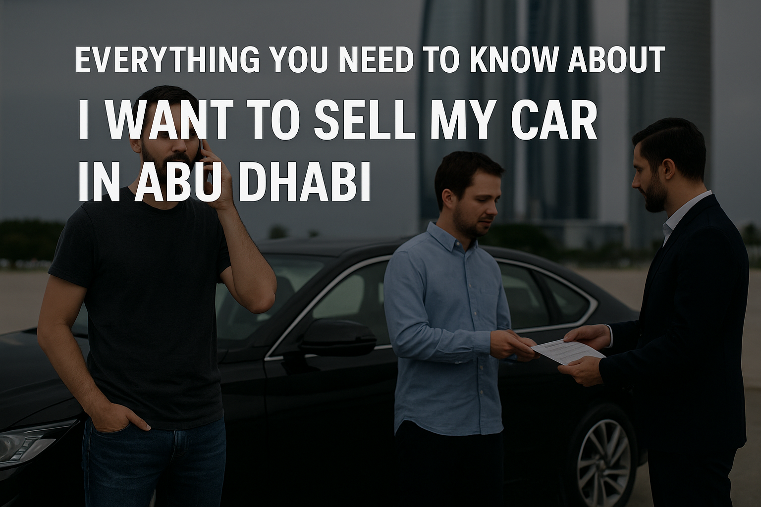 Everything You Need to Know About Selling Your Car in Abu Dhabi