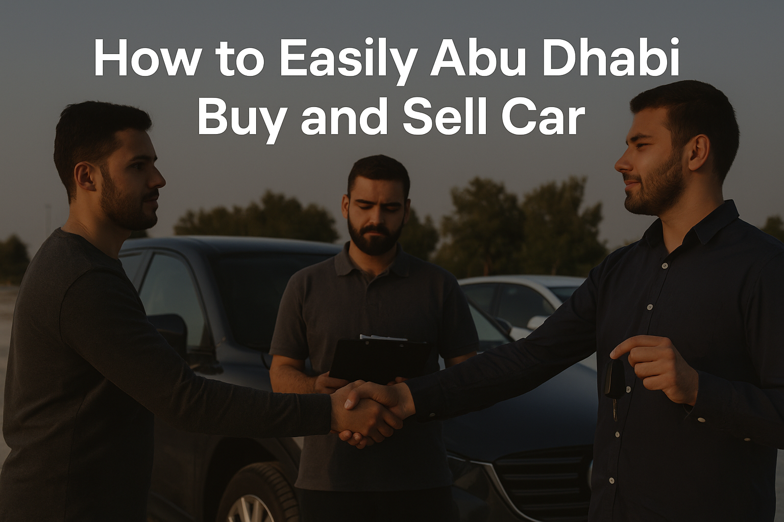 How to Easily Abu Dhabi Buy and Sell Car