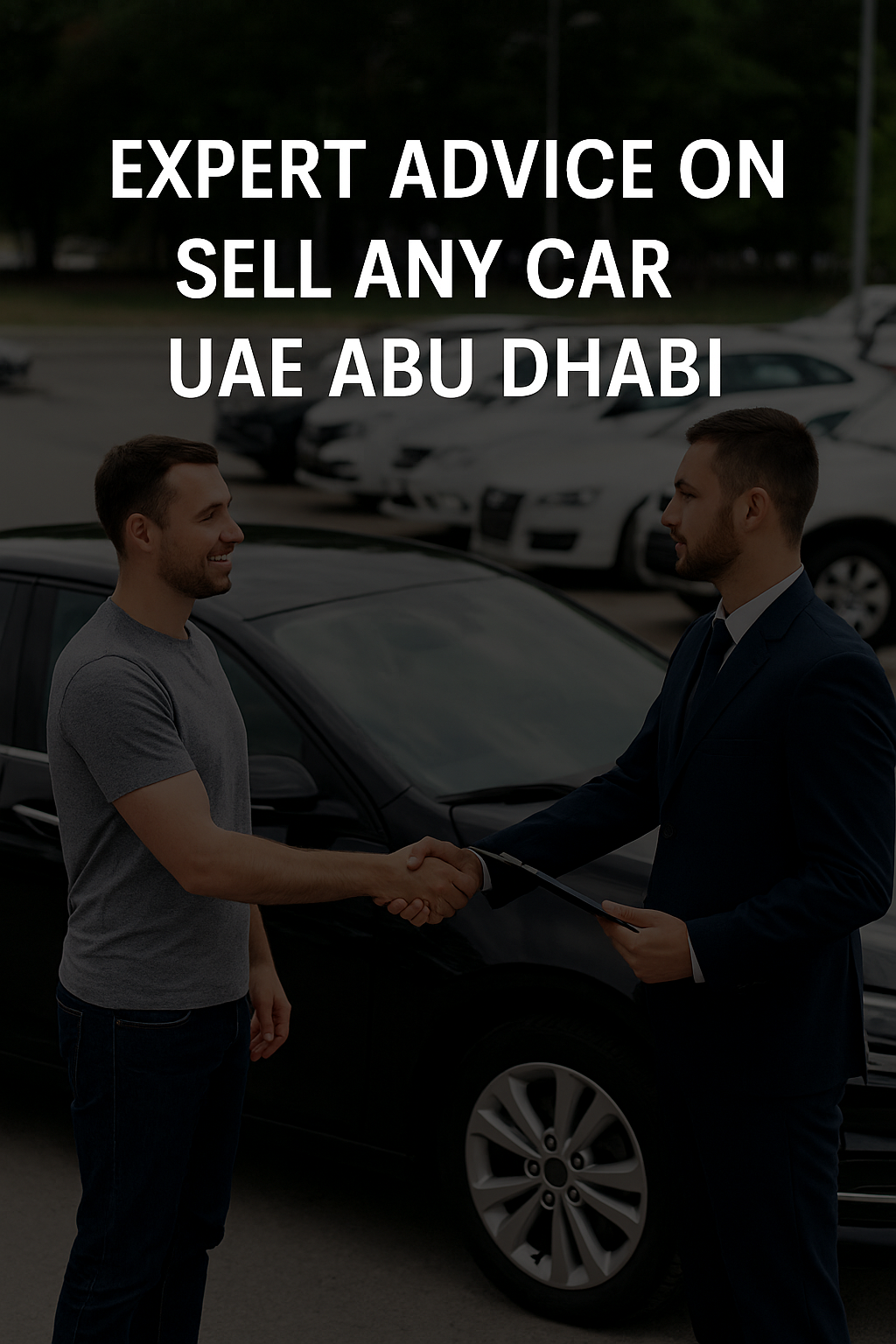 Expert Advice to Sell Any Car UAE Abu Dhabi