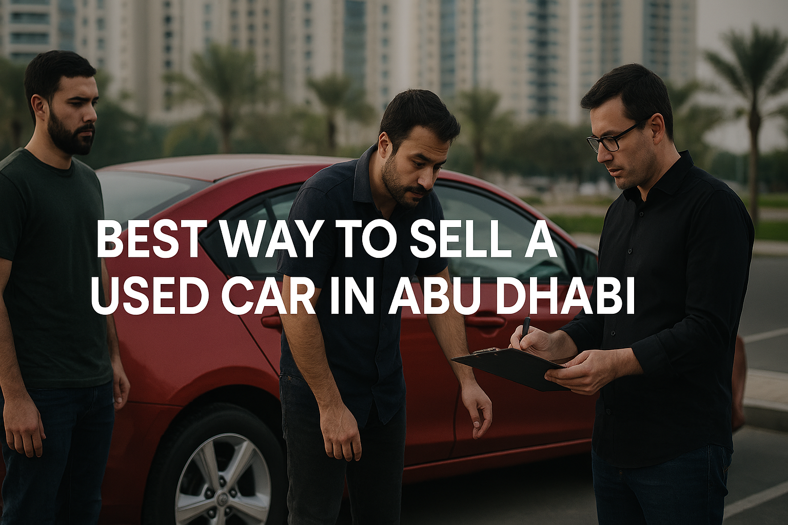 The Complete Handbook for Best Way to Sell a Used Car in Abu Dhabi