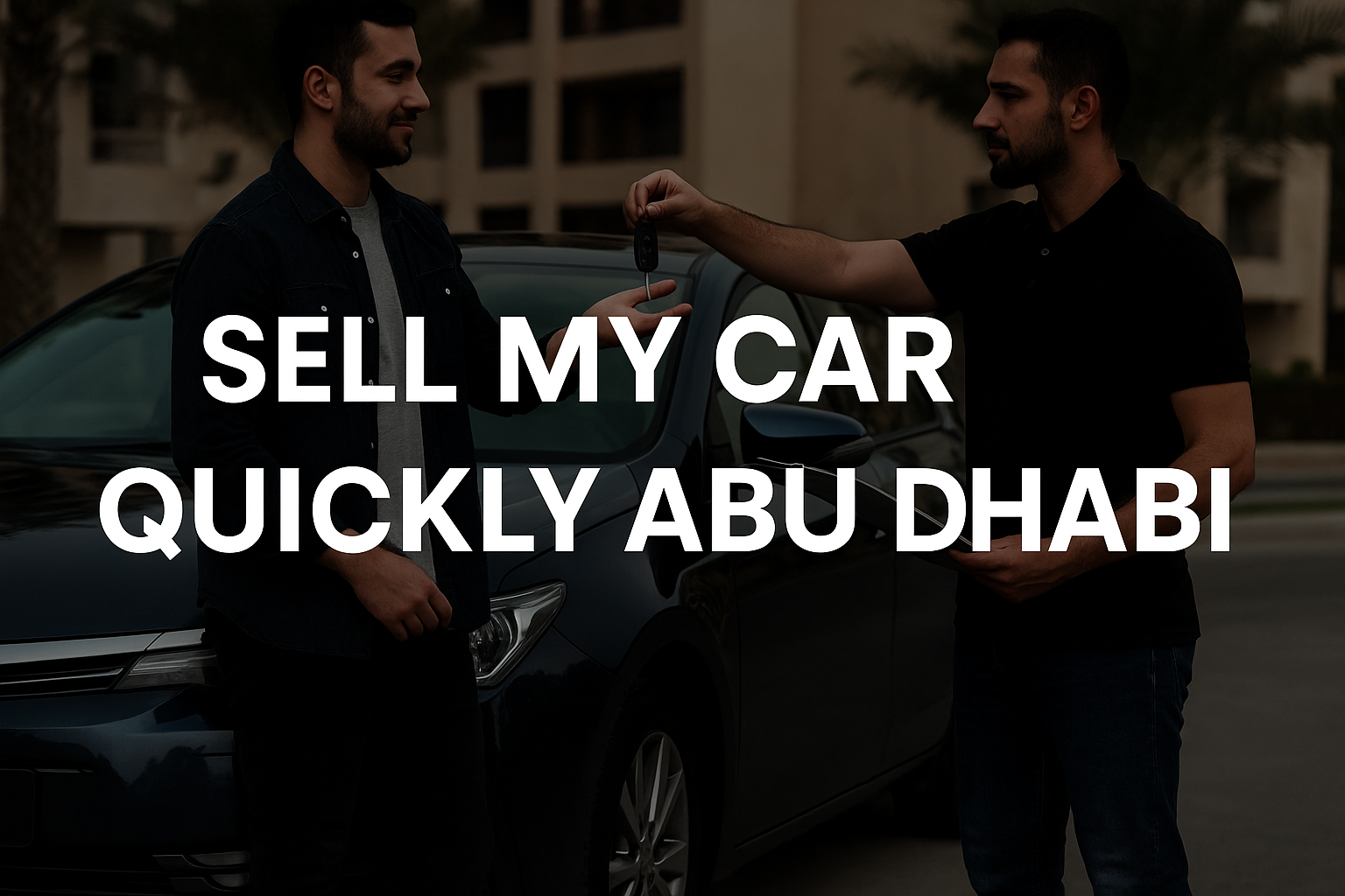 Top Tips for Sell My Car Quickly Abu Dhabi