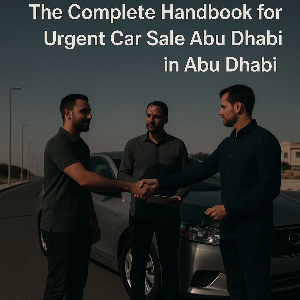 The Complete Handbook for Urgent Car Sale Abu Dhabi