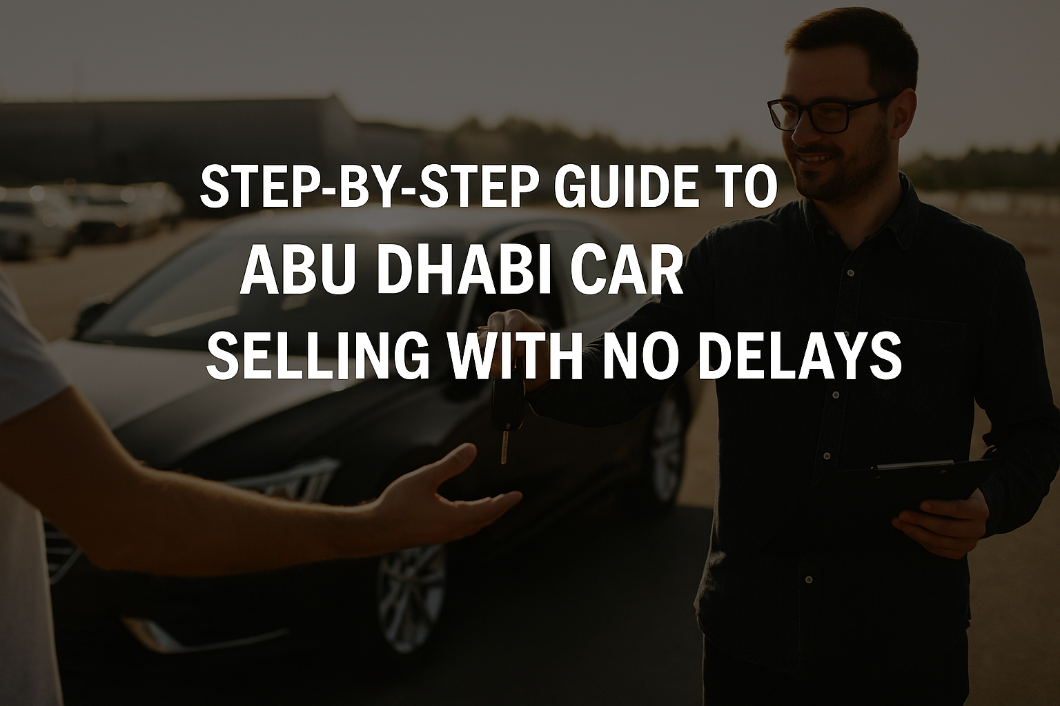 Step-by-Step Guide to Abu Dhabi Car Selling with No Delays