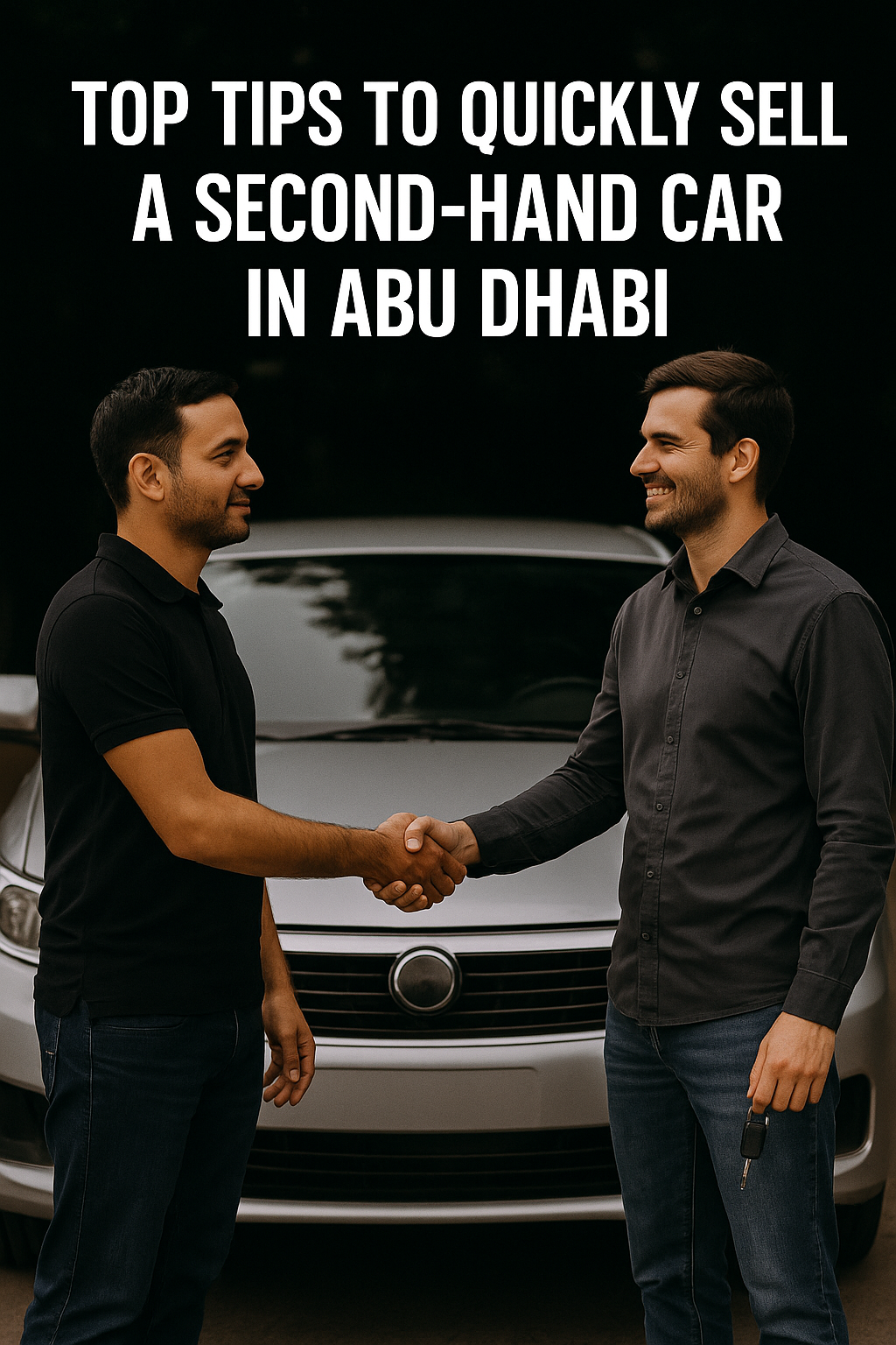 Top Tips to Quickly Sell a Second-Hand Car in Abu Dhabi