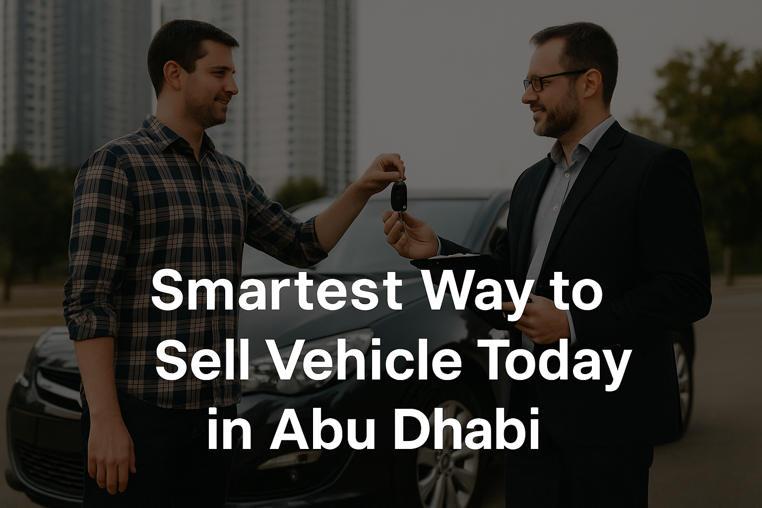 Smartest Way to Sell Vehicle Today in Abu Dhabi