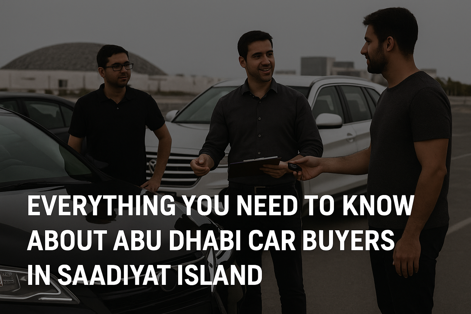Everything You Need to Know About Abu Dhabi Car Buyers in Saadiyat Island