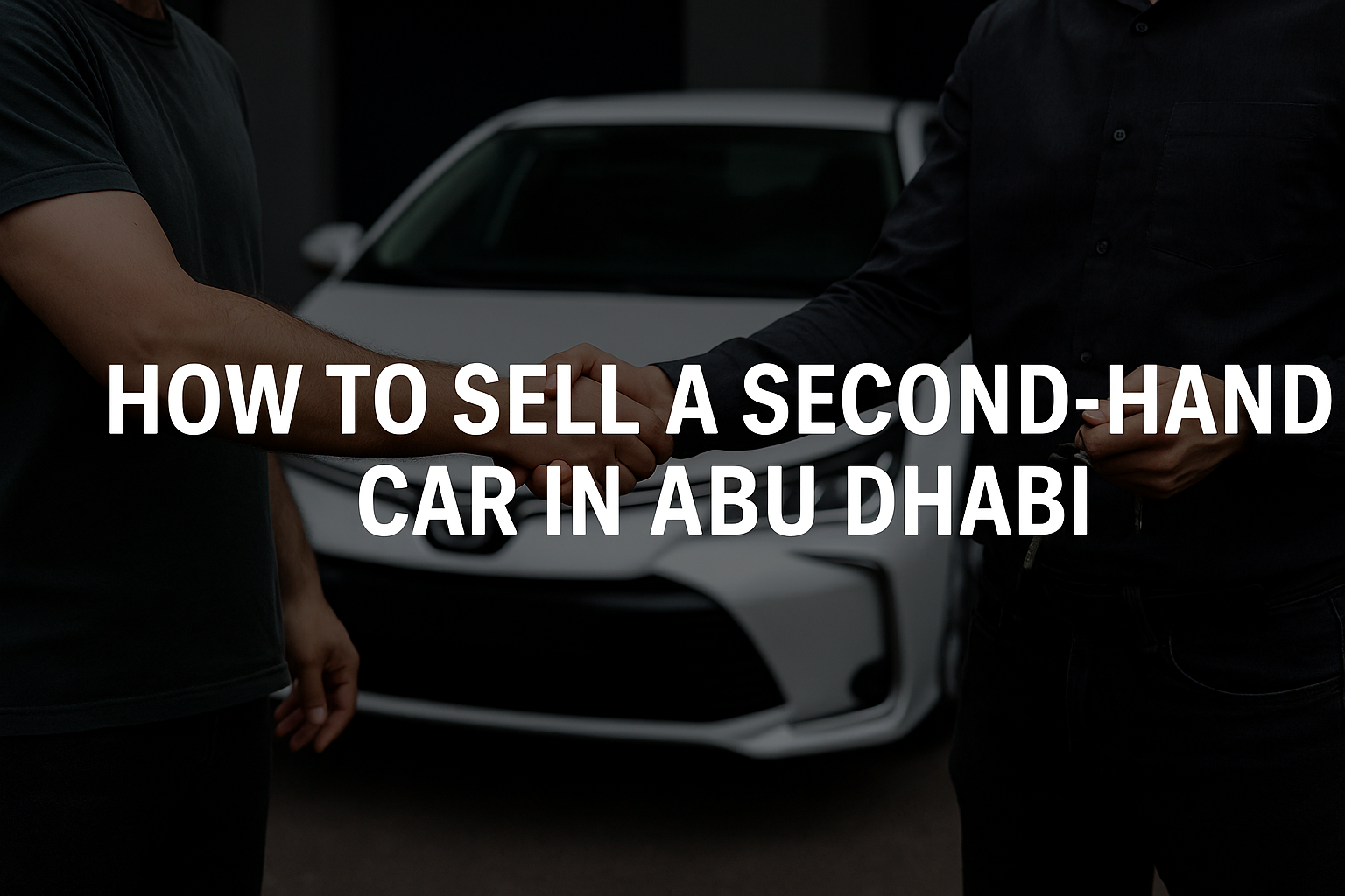 Top Tips to Quickly Sell a Second-Hand Car in Abu Dhabi