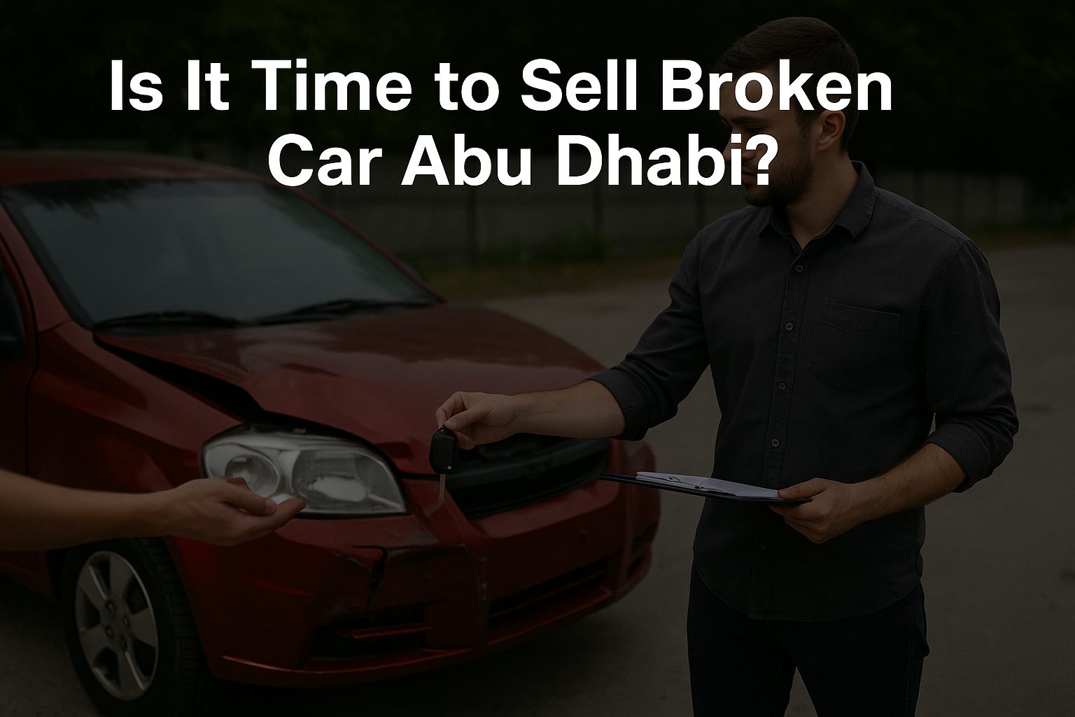 Is It Time to Sell Broken Car Abu Dhabi?