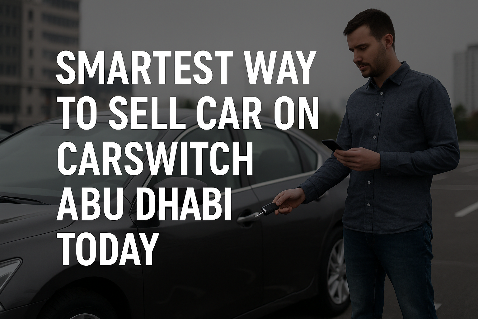 Smartest Way to Sell Car on CarSwitch Abu Dhabi Today