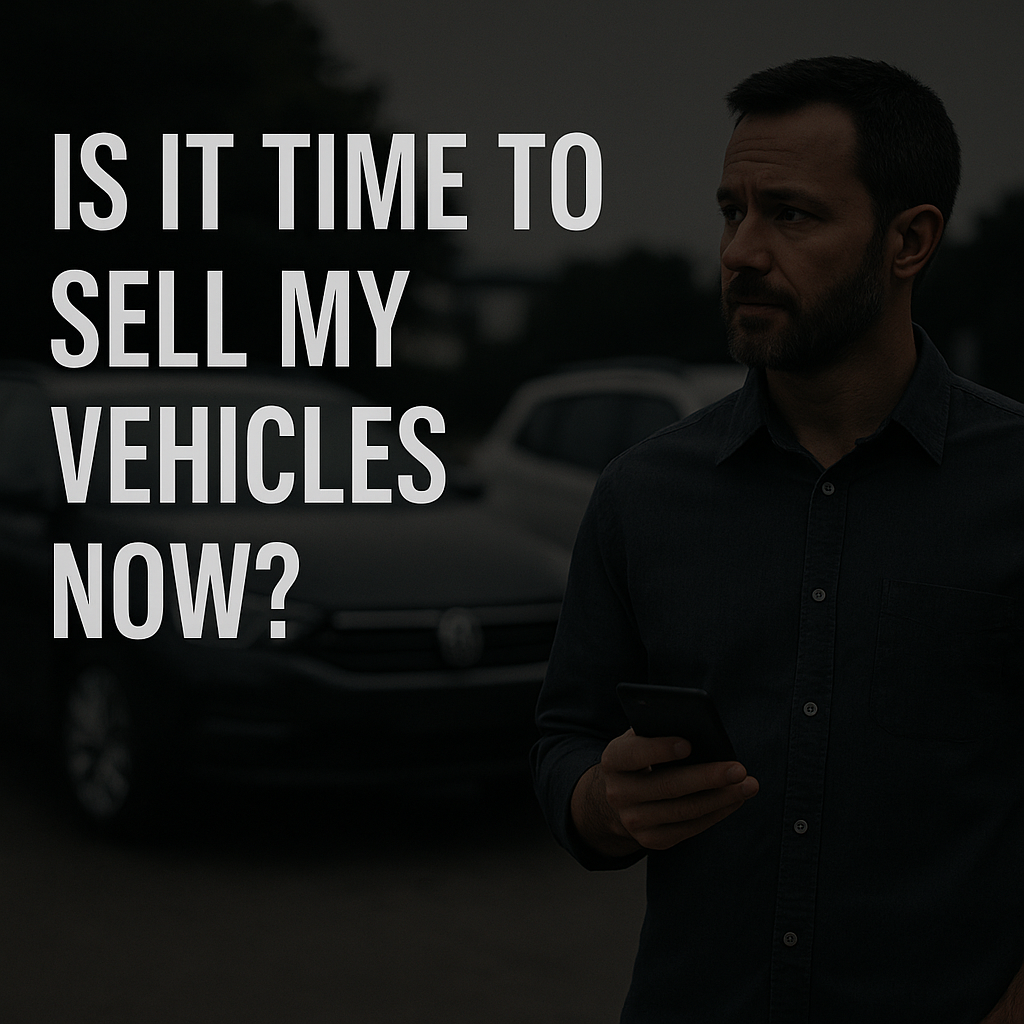 Is It Time to Sell My Vehicles Now?