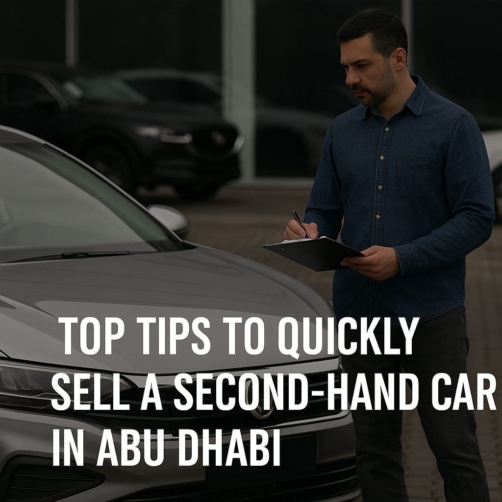 Top Tips to Quickly Sell a Second-Hand Car in Abu Dhabi