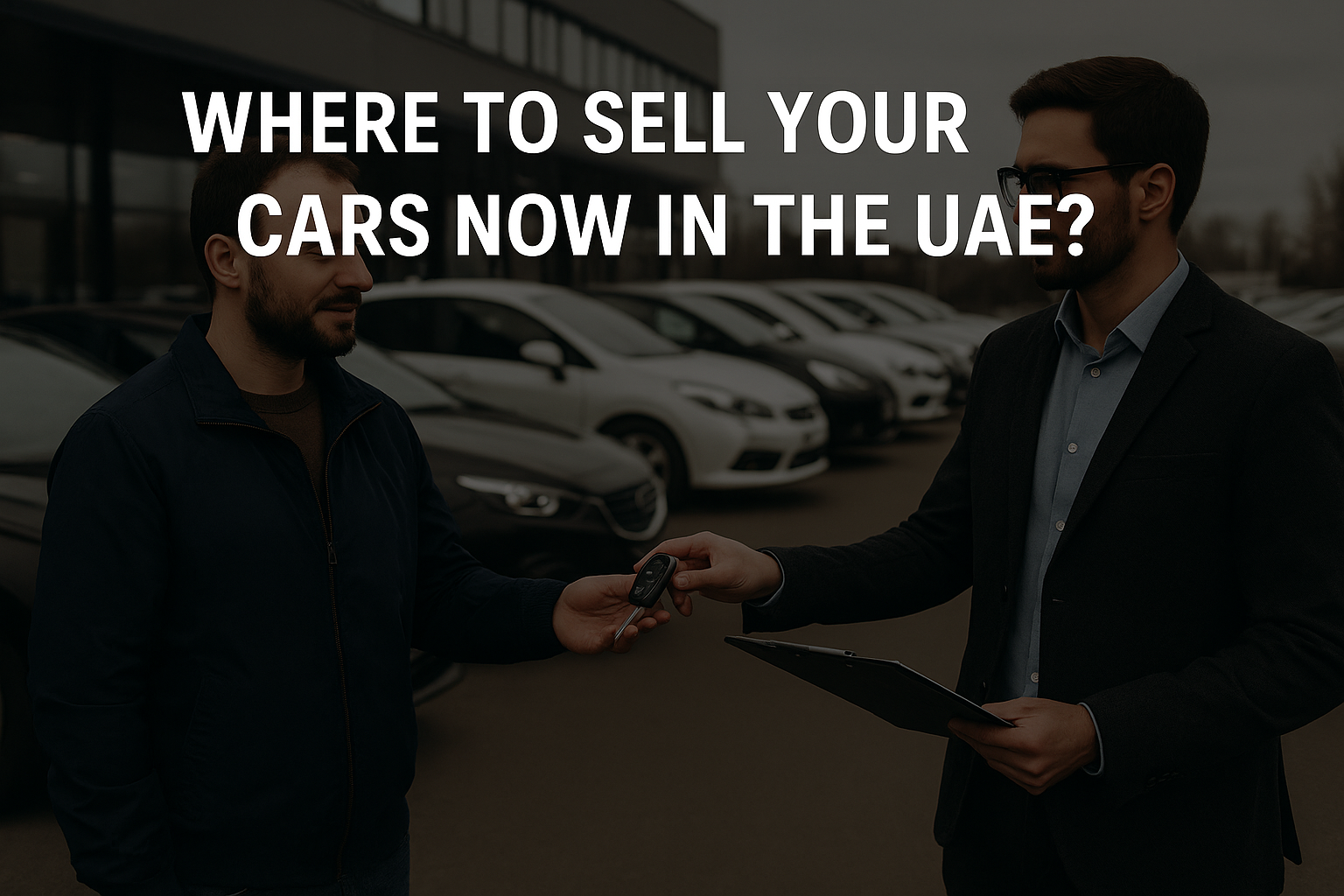Where to Sell Your Cars Now in the UAE
