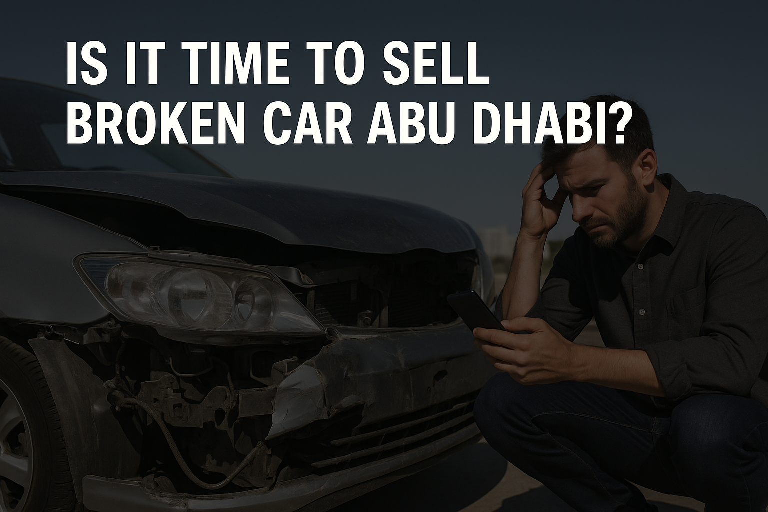 Is It Time to Sell Broken Car Abu Dhabi?