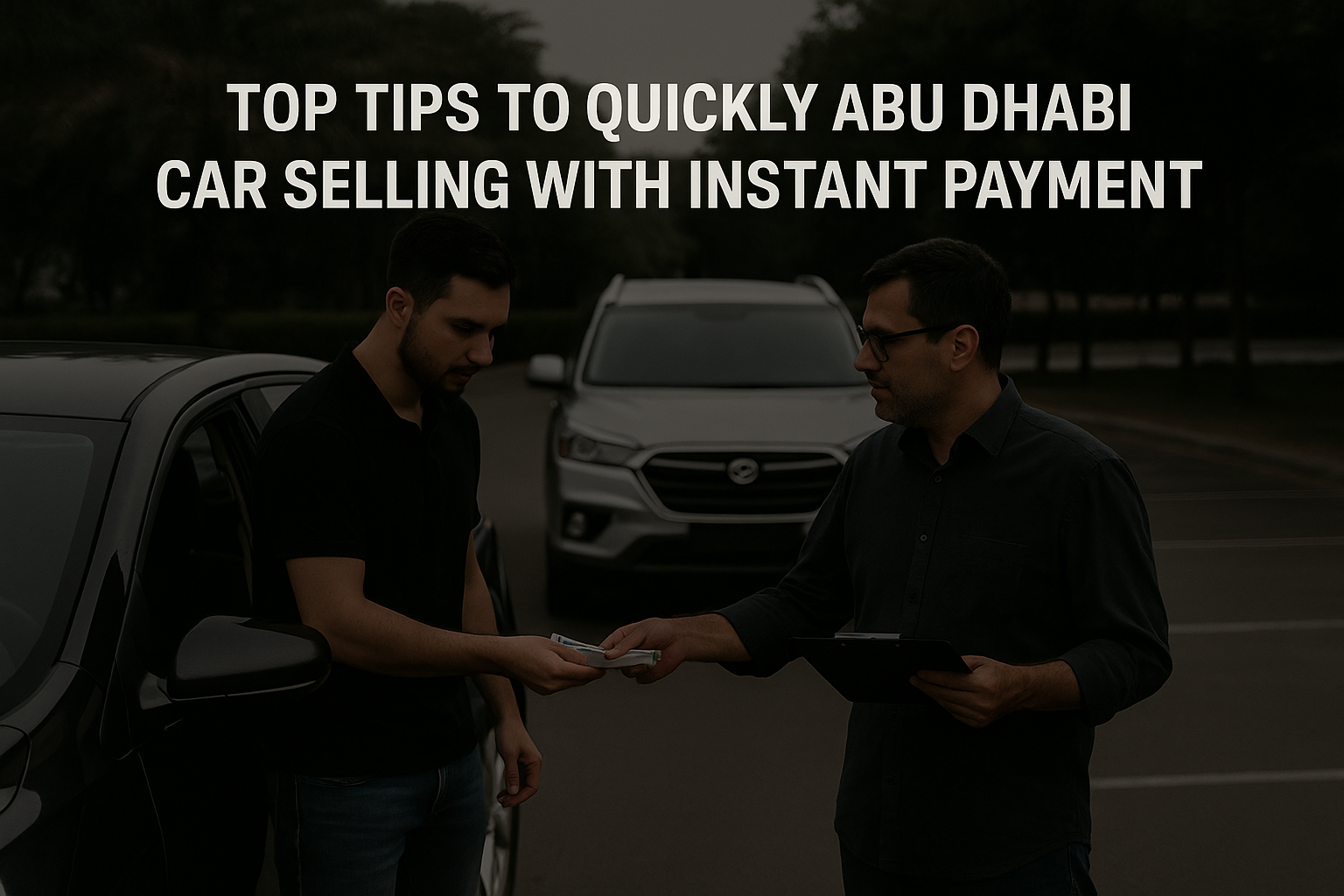 Top Tips for Abu Dhabi Car Selling With Instant Payment