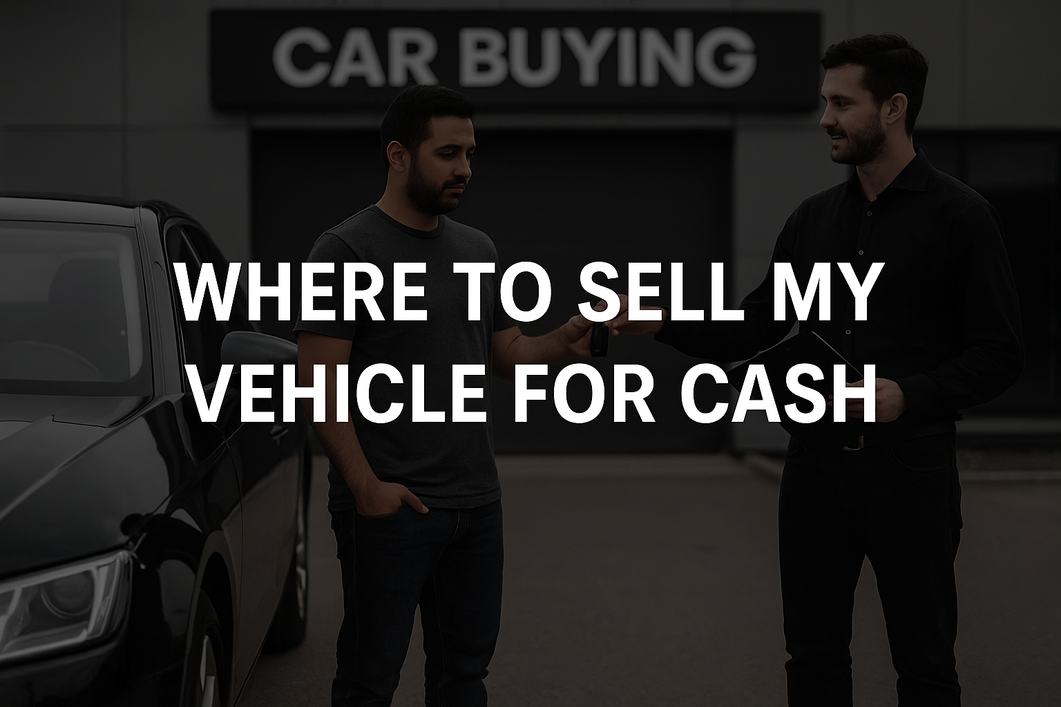 Top Tips to Quickly Where to Sell My Vehicle for Cash