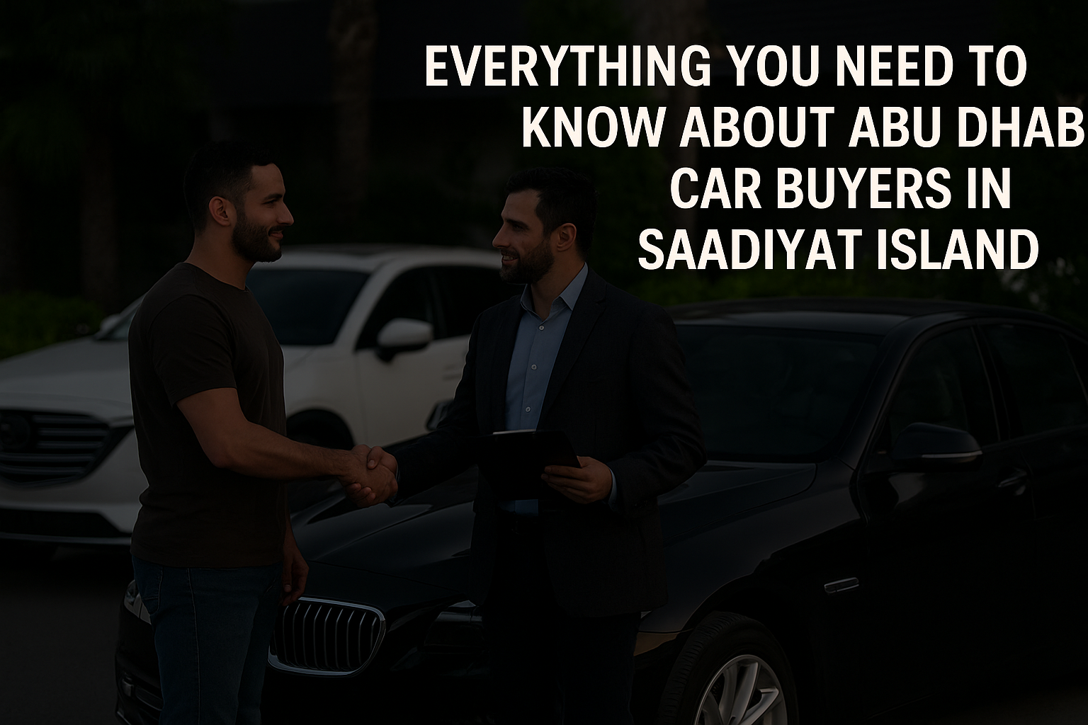 Everything You Need to Know About Abu Dhabi Car Buyers in Saadiyat Island