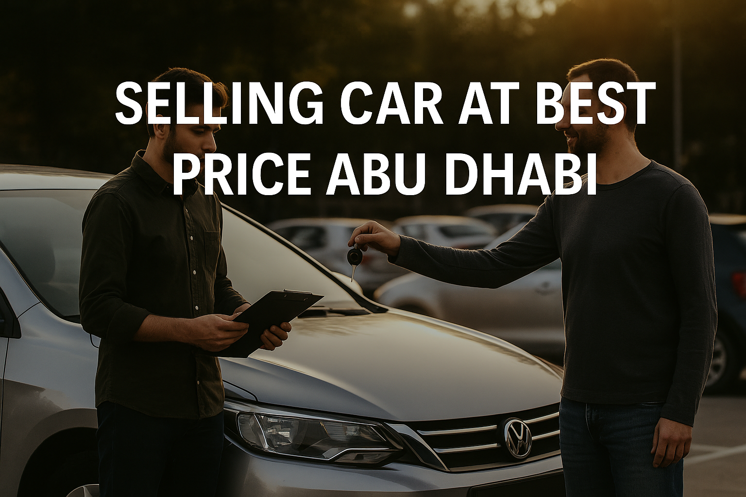 How to Sell Car at Best Price Abu Dhabi Without Hassle