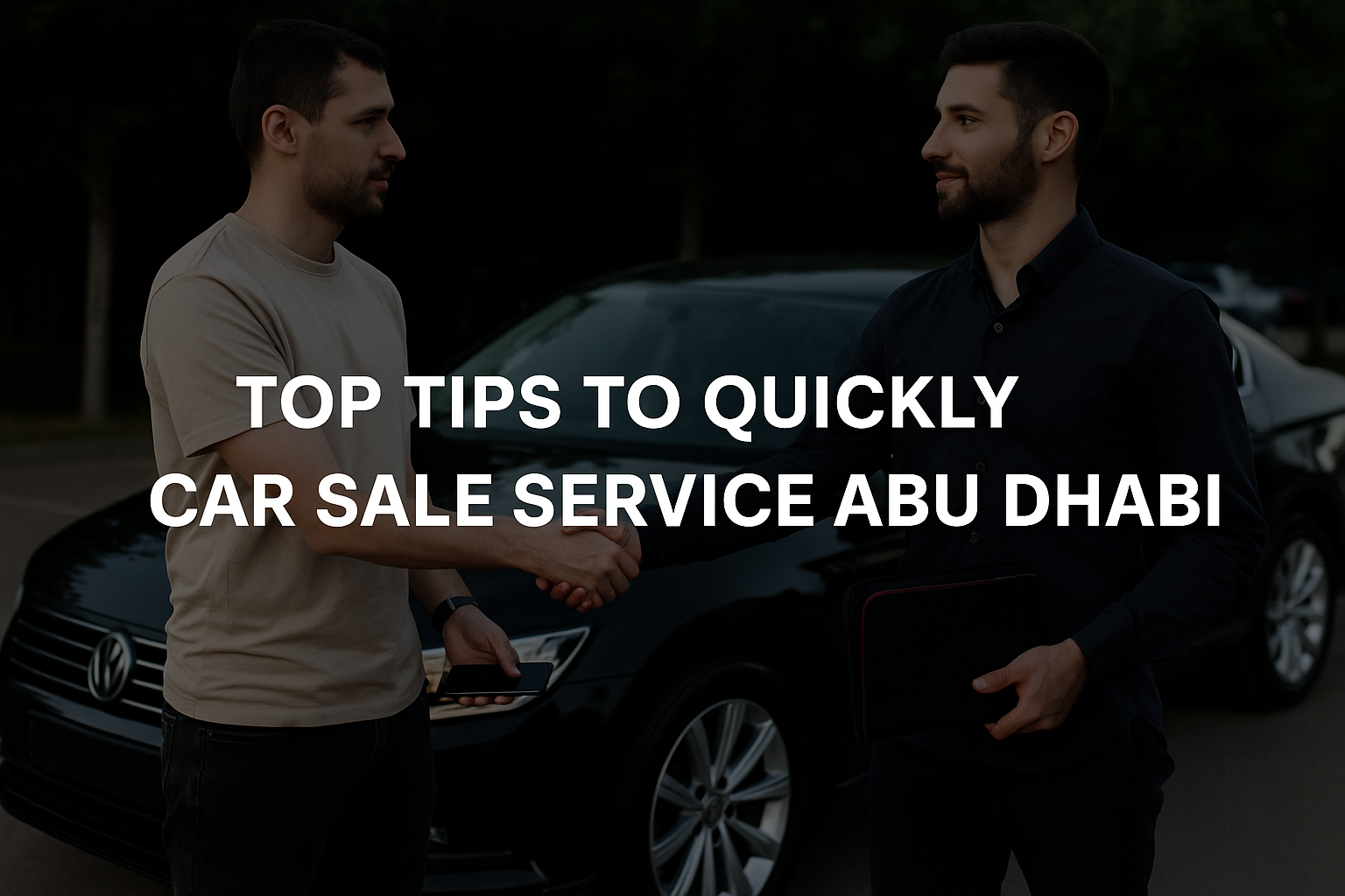 Top Tips to Quickly Car Sale Service Abu Dhabi