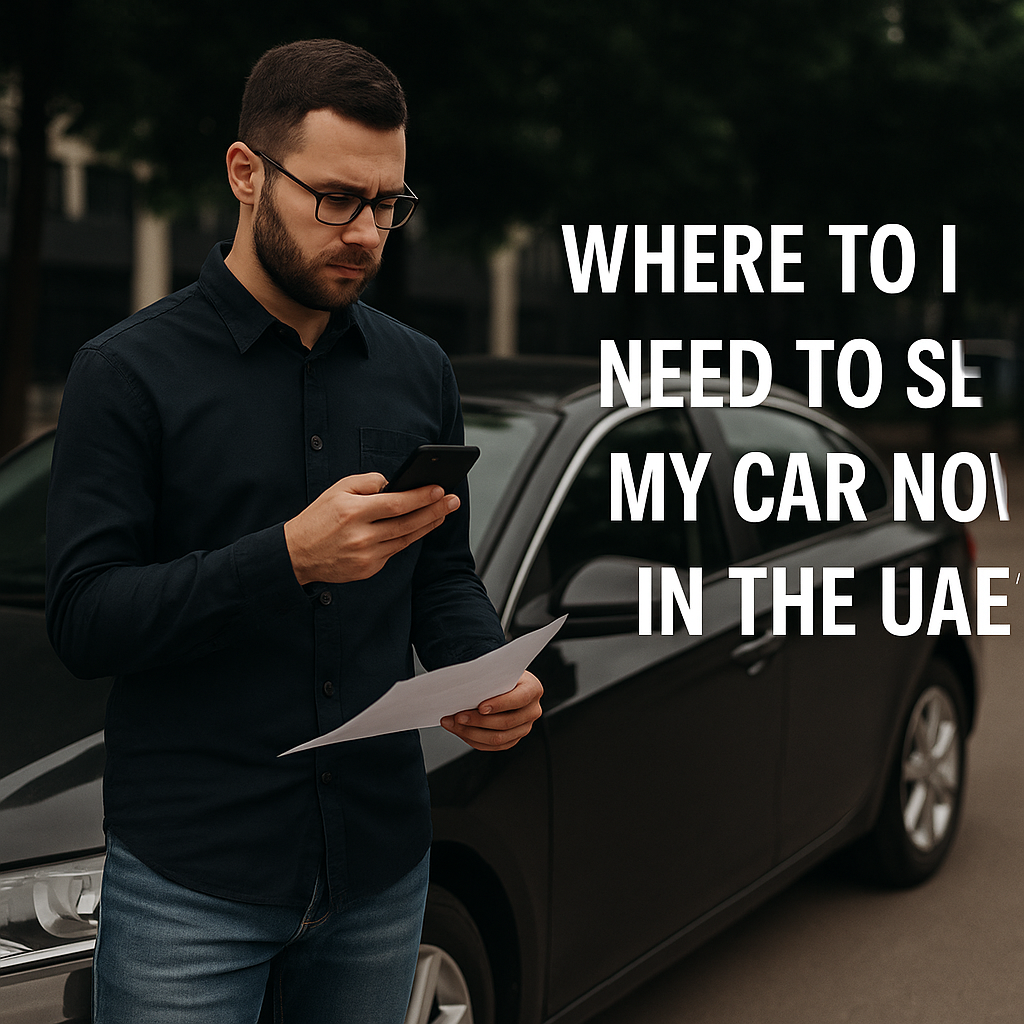 Where to I Need to Sell My Car Now in the UAE?