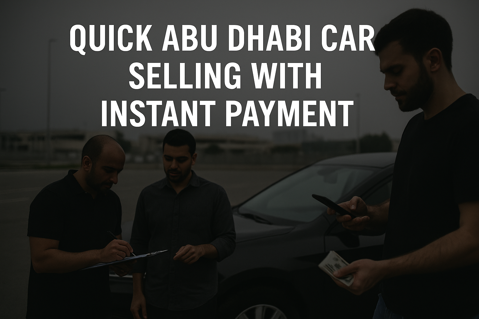 Top Tips for Abu Dhabi Car Selling With Instant Payment