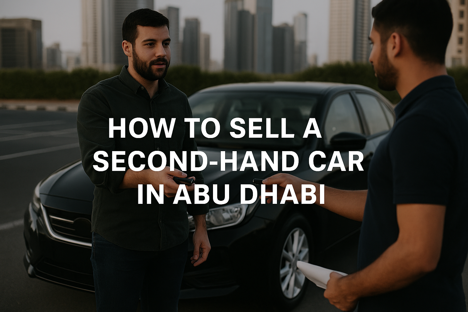 Top Tips to Quickly How To Sell A Second-Hand Car In Abu Dhabi