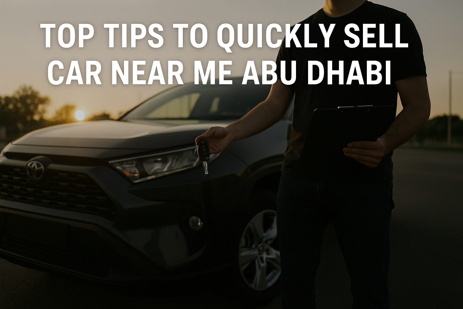 Top Tips to Quickly Sell Car Near Me Abu Dhabi