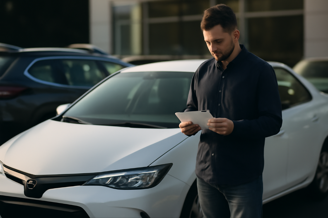 Car Sale Advertisement Example in Abu Dhabi