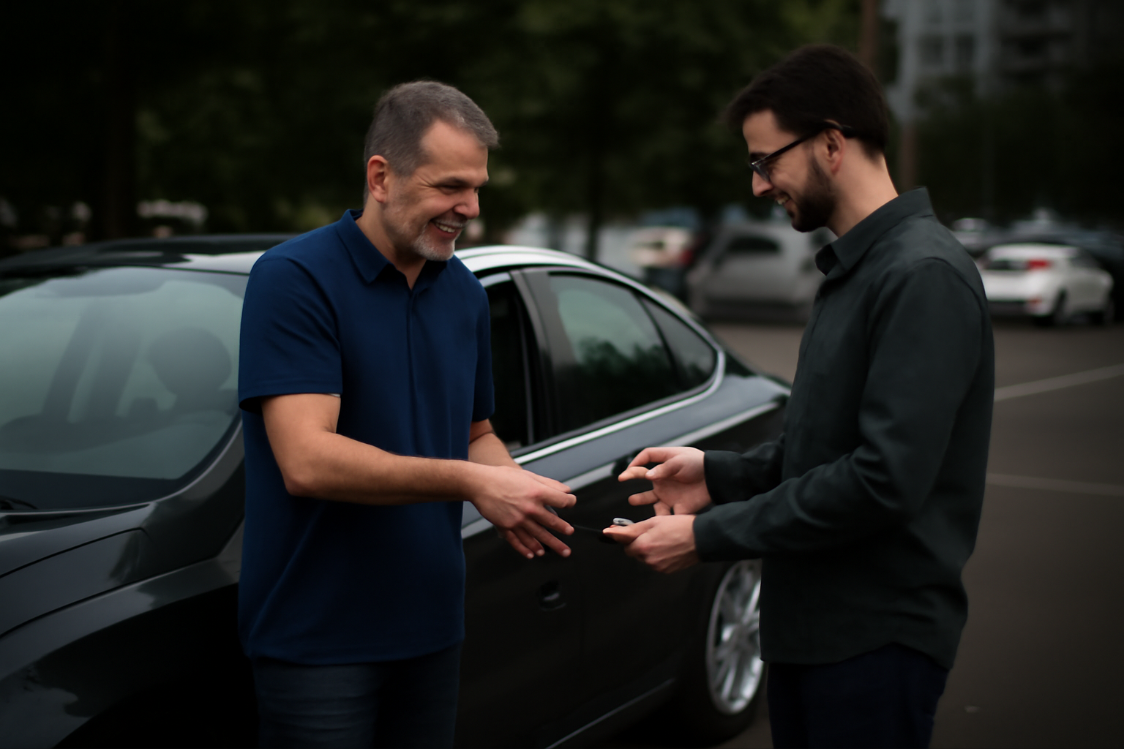 طريقة سهلة لبيع سيارتك في دبا