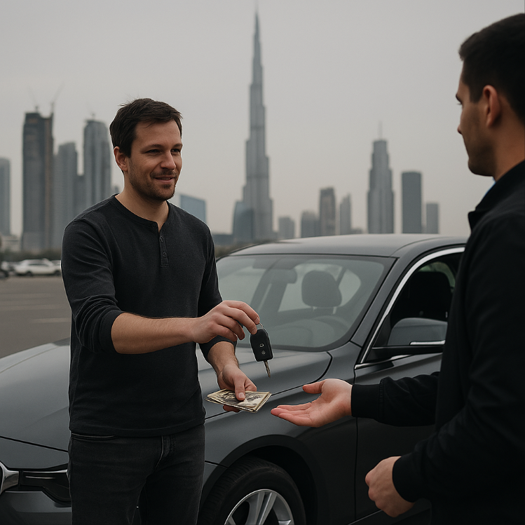 مشتري السيارات في نفس اليوم بالقرب من وسط مدينة دبي