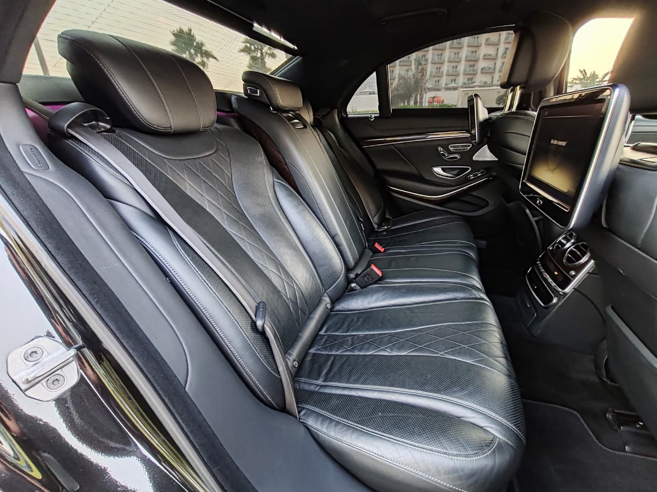 Mercedes-Benz S500 AMG • 2016 • GCC Spec Matte Black Wrap  • Accident-Free