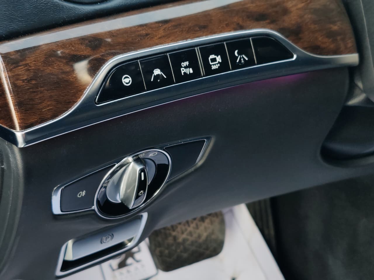 Mercedes-Benz S500 AMG • 2016 • GCC Spec Matte Black Wrap  • Accident-Free