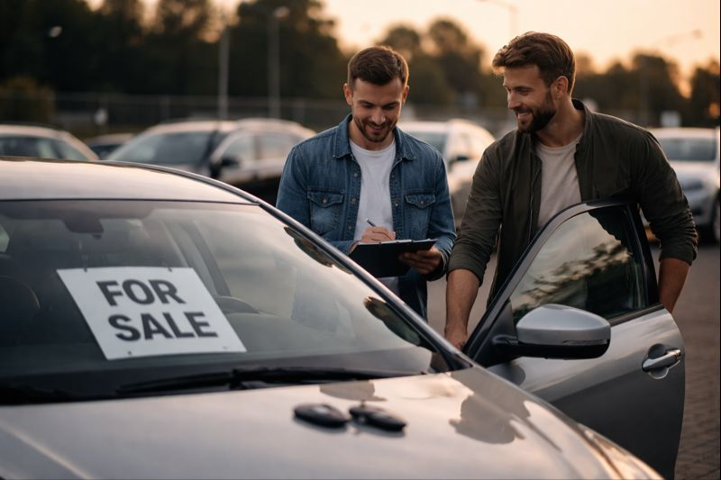 Effective Car Sale Advertisement Example in Abu Dhabi