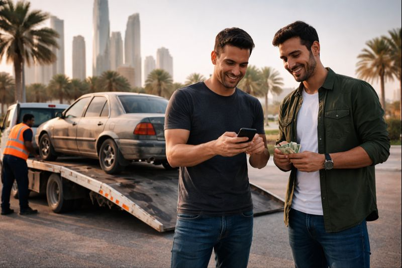 Sell My Junk Car Online in Abu Dhabi